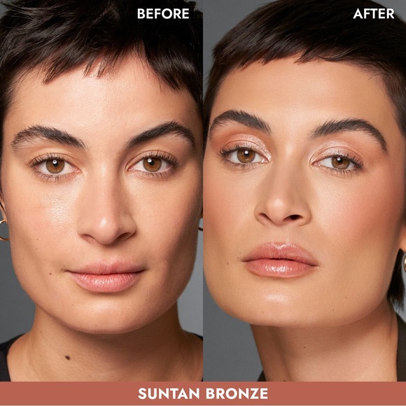 BNIB COVER FX - MONOCHROMATIC CHEEK DUO BRONZER - SUNTAN BRONZE - Picture 4 of 8